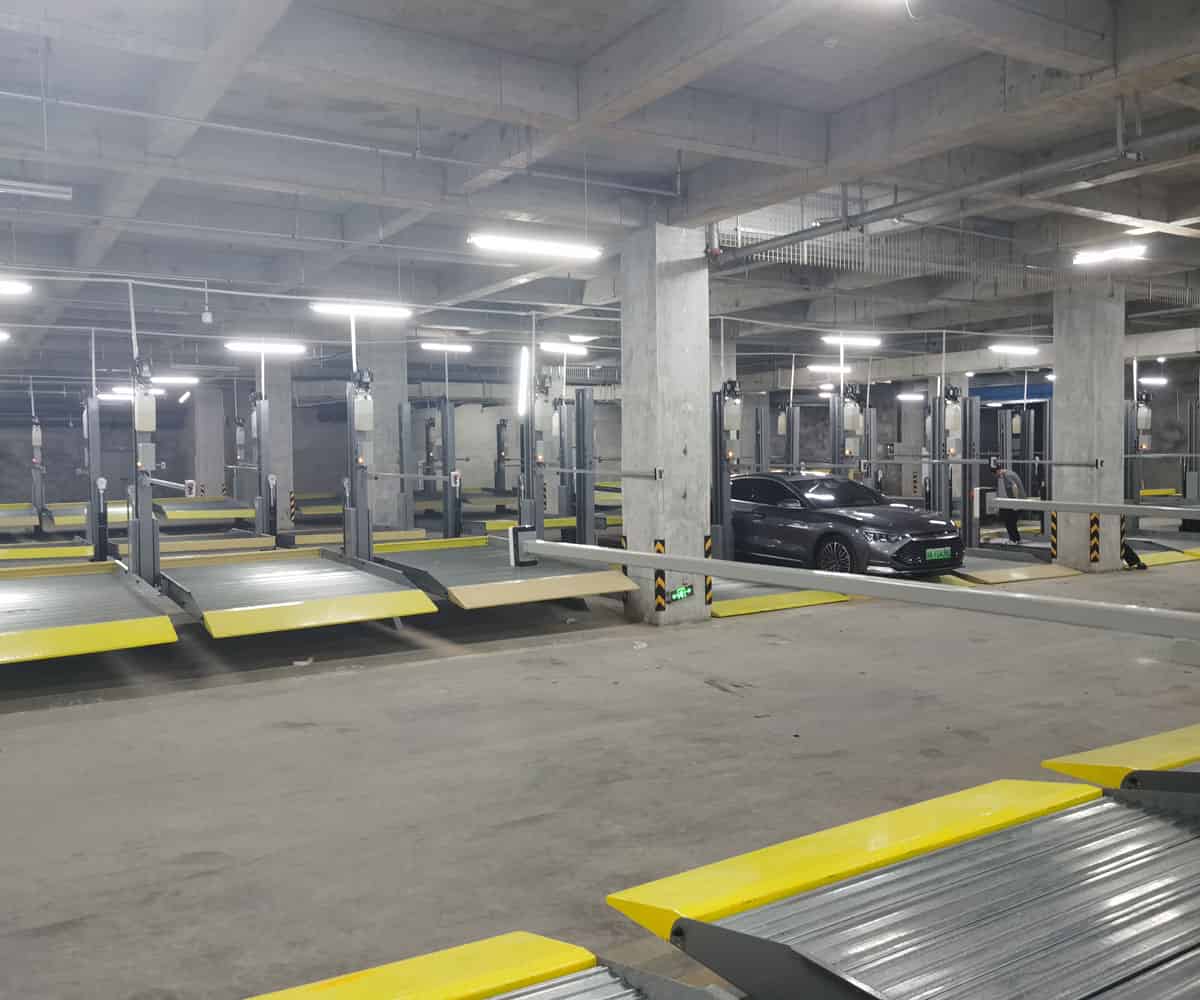 地下室簡易升降立體停車位長租